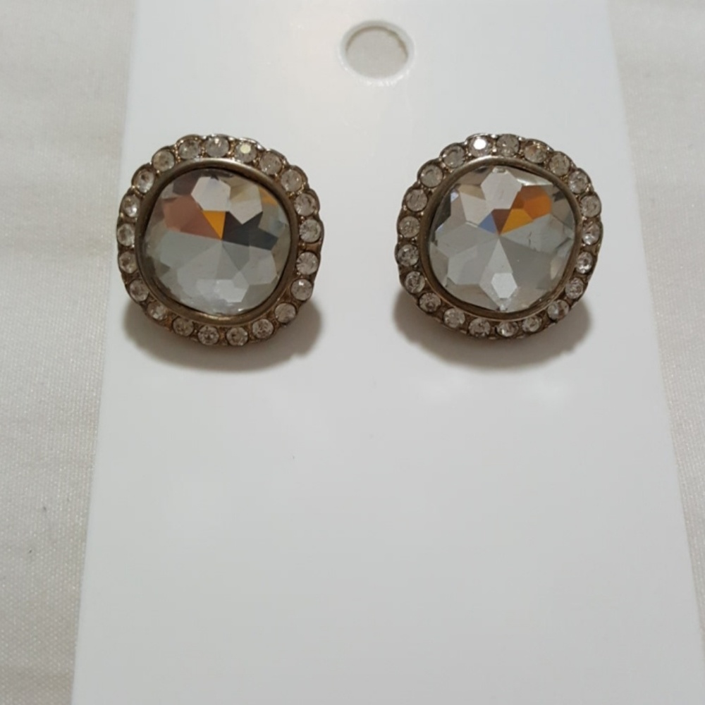 Vintage Diamond Style Earrings